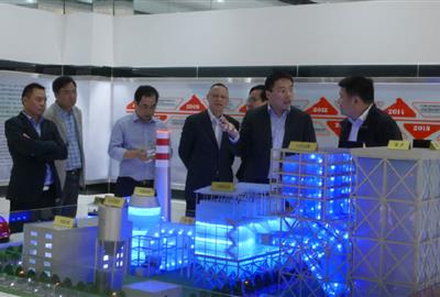 绍兴市副市长凌志峰等一行人莅临贵宾会环保调研