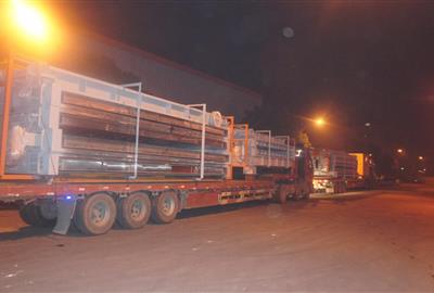 烟气脱硫挡板门顺利出口东南亚