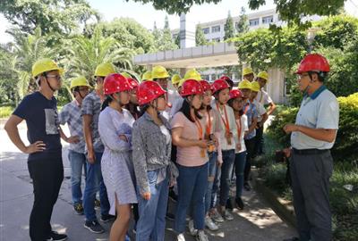 深入现场联系实际    全面提升专业知识——贵宾会环保组织大学生新员工赴中成项目现场参观学习