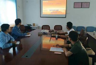 安徽合肥二电厂举行湿电技术培训 贵宾会环保组织技术人员现场讲解