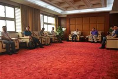 哈尔滨锅炉厂有限责任公司副总张顺生等领导一行莅临我司考察调研