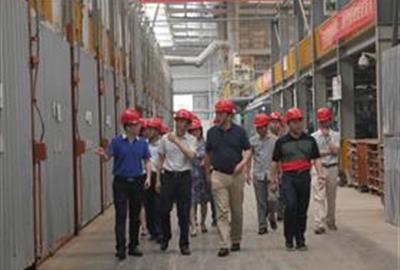 台州发电厂厂长沈波等领导一行莅临贵宾会环？疾