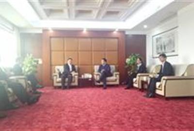 中国银行浙江省分行贸易金融部韩惠良总经理莅临贵宾会环保考察调研