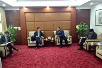 绍兴市统计局局长陈德洪一行莅临贵宾会环？疾斓餮