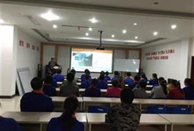 贵宾会环保组织开展喷淋管产品分析加强培训